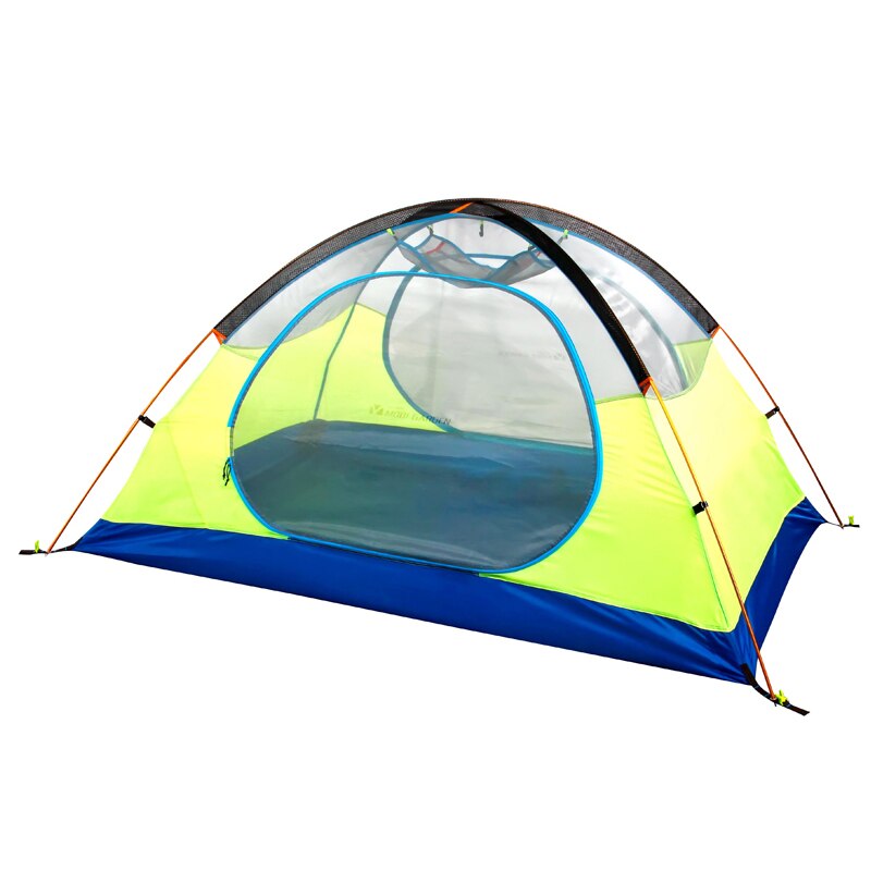 Cheap Goat Tents Mobi Garden Leng Shan 2AIR Update Version Aluminum Pole 2 people 3 season colorful Rainproof Tent Tents 